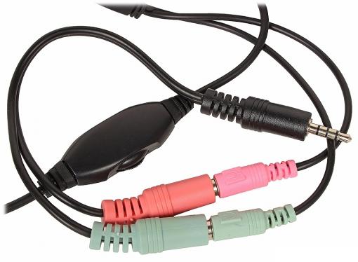 Гарнитура Defender Aura-115  черный, кабель 2 м