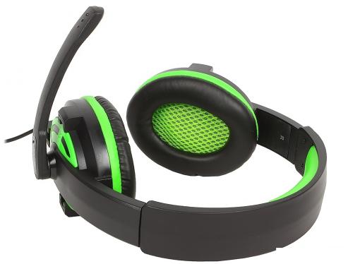Гарнитура Defender Warhead G-300 зеленый 2.5 м.