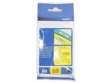 Лента Brother TZE611 6мм черный на желтом