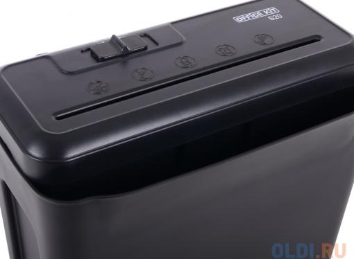 Шредер Office Kit S20 7,0 (DIN P-1) полоса 7мм, 6 листов, 10 литров