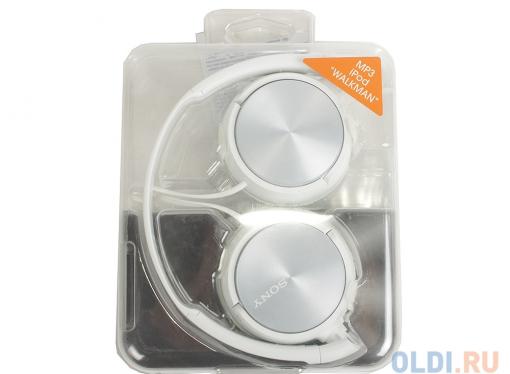 Наушники SONY MDR-ZX310W, цвет белый