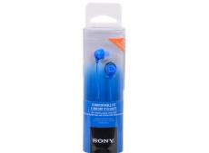 Наушники SONY MDR-EX15LPLI вкладыши, цвет синий