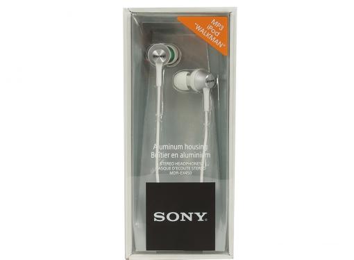 Наушники SONY MDR-EX450W вкладыши, цвет белый