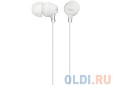 Гарнитура SONY MDR-EX15APW вкладыши, цвет белый