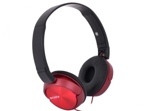 Наушники SONY MDR-ZX310APR Red накладные