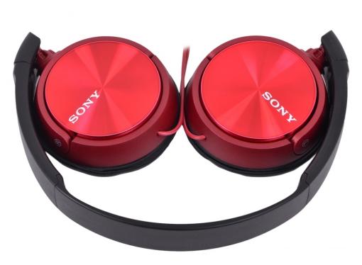 Наушники SONY MDR-ZX310APR Red накладные