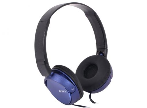 Наушники SONY MDR-ZX310L Blue накладные