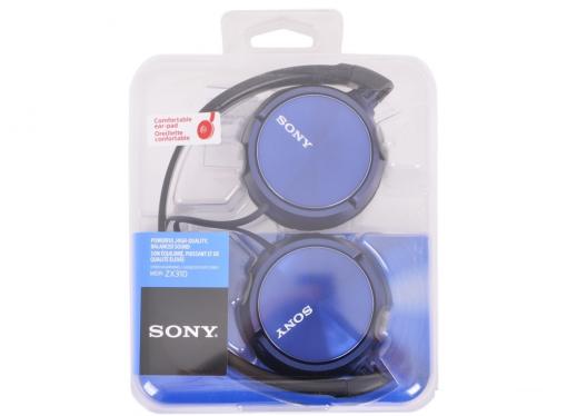 Наушники SONY MDR-ZX310L Blue накладные