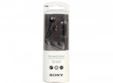 Гарнитура SONY EX155AP вкладыши, цвет черный