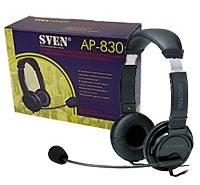 Гарнитура SVEN AP-830 с регулятором громкости