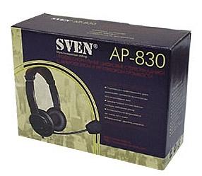 Гарнитура SVEN AP-830 с регулятором громкости