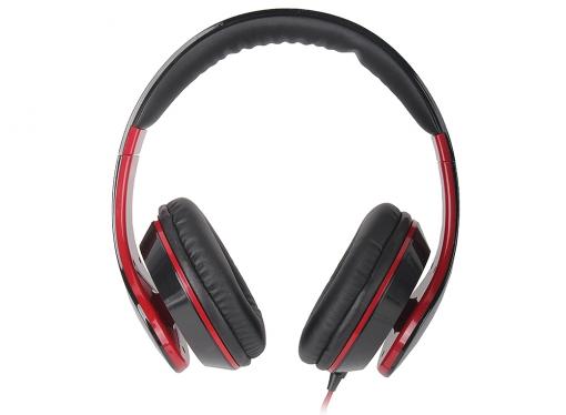 Гарнитура SVEN AP-940MV наушники: 18 – 20000,микрофон: 30 – 16000, 1,2м черно- красные