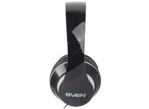Гарнитура SVEN AP-940MV наушники: 18 – 20000,микрофон: 30 – 16000, 1,2м черно- белые
