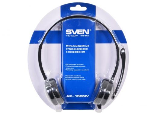 Гарнитура SVEN AP-150MV, черный