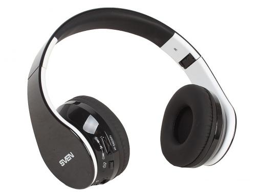Гарнитура SVEN AP-B450MV, черно-белые (Bluetooth)