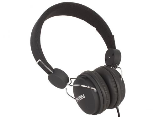 Гарнитура SVEN AP-320M, черный (микрофон,1,2 м)