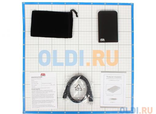 Мобил рек AgeStar 3UB2O1 (BLACK)   алюминий, USB 3.0   для 2.5
