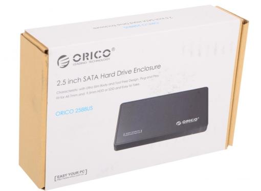 Внешний контейнер для HDD Orico 2588US-BK (черный) 2.5