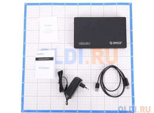 Внешний контейнер для HDD Orico 3588US3-BK (черный) 2.5