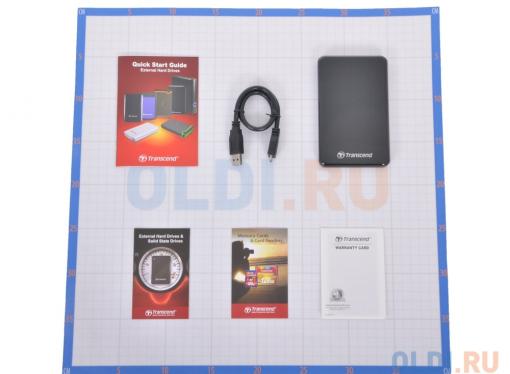 Внешний жесткий диск 1Tb Transcend TS1TSJ25A3K 2.5