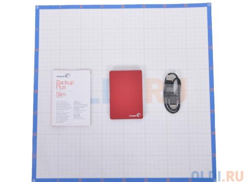 Внешний жесткий диск Seagate Backup Plus Slim 2Tb Red (STDR2000203)