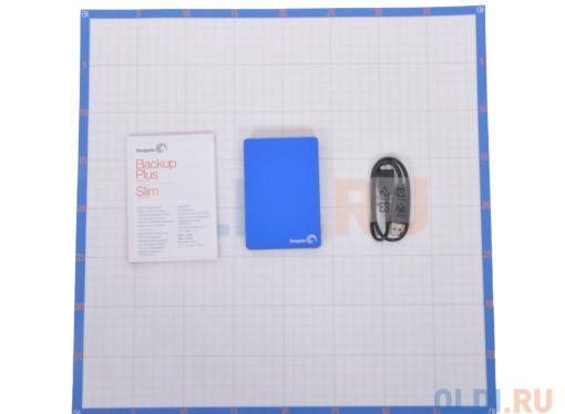 Внешний жесткий диск Seagate Backup Plus Slim 2Tb Blue (STDR2000202)