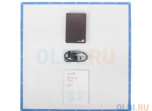 Внешний жесткий диск Seagate Backup Plus Slim 2Tb Black (STDR2000200)