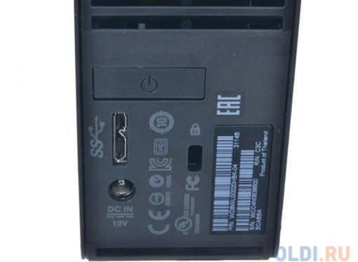 Внешний жесткий диск WD Elements Desktop 2Tb Black (WDBWLG0020HBK-EESN)