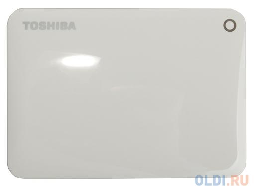 Внешний жесткий диск Toshiba Canvio Connect II 1Tb White (HDTC810EW3AA)