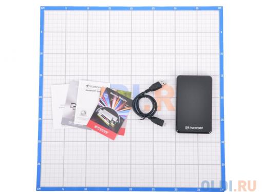 Внешний жесткий диск Transcend StoreJet 25A3 2Tb Black (TS2TSJ25A3K)