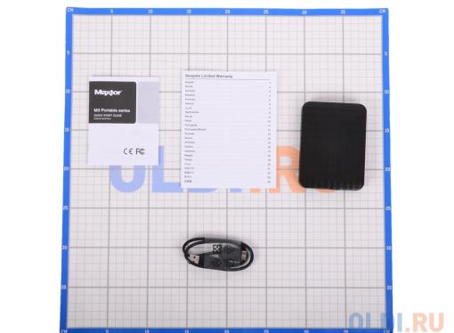 Внешний жесткий диск Seagate (Maxtor) M3 Portable 500Gb Black (STSHX-M500TCBM)