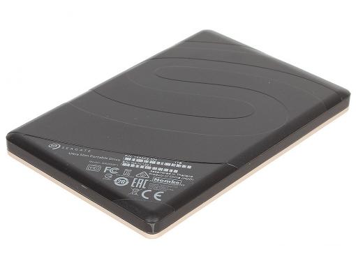 Внешний жесткий диск Seagate Backup Plus Ultra Slim 1Tb Gold (STEH1000201)