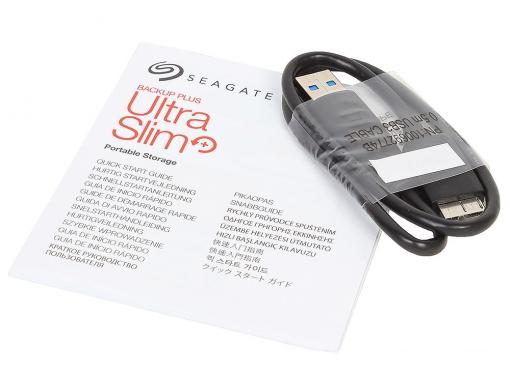 Внешний жесткий диск Seagate Backup Plus Ultra Slim 1Tb Gold (STEH1000201)