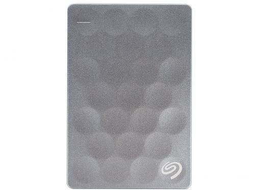 Внешний жесткий диск Seagate Backup Plus Ultra Slim 1Tb Silver (STEH1000200)