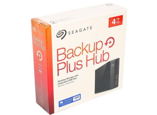 Внешний жесткий диск Seagate Backup Plus Hub 4Tb Black (STEL4000200)