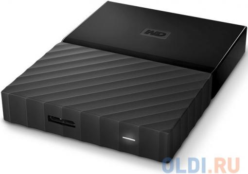 Внешний жесткий диск WD My Passport 1Tb Black (WDBBEX0010BBK-EEUE)