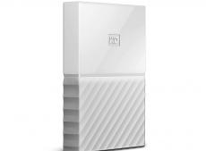 Внешний жесткий диск WD My Passport 1Tb White (WDBBEX0010BWT-EEUE)