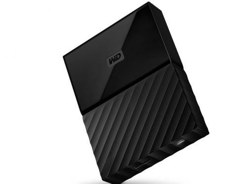 Внешний жесткий диск WD My Passport 3Tb Black (WDBUAX0030BBK-EEUE)