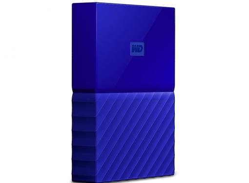 Внешний жесткий диск WD My Passport 4Tb Blue (WDBUAX0040BBL-EEUE)