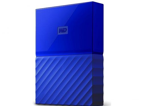 Внешний жесткий диск WD My Passport 4Tb Blue (WDBUAX0040BBL-EEUE)