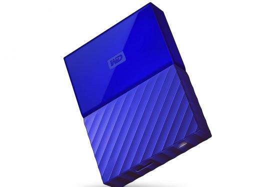 Внешний жесткий диск WD My Passport 4Tb Blue (WDBUAX0040BBL-EEUE)