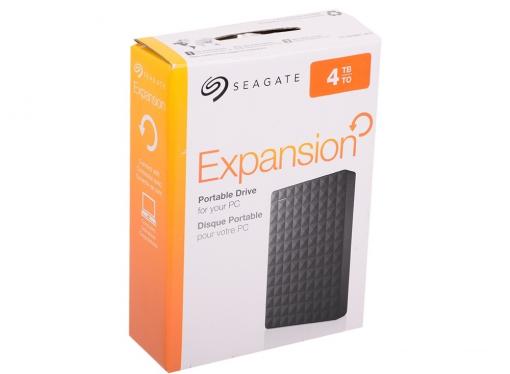 Внешний жесткий диск Seagate Expansion Portable Drive 4Tb Black (STEA4000400)
