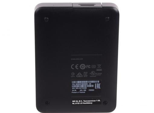 Внешний жесткий диск WD Elements Portable 2Tb Black (WDBU6Y0020BBK-WESN)
