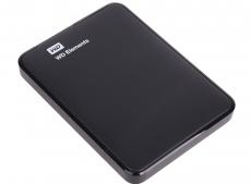 Внешний жесткий диск WD Elements Portable 500Gb Black (WDBUZG5000ABK-WESN)