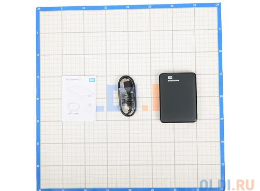 Внешний жесткий диск 1Tb WD WDBUZG0010BBK-WESN Elements Portable черный