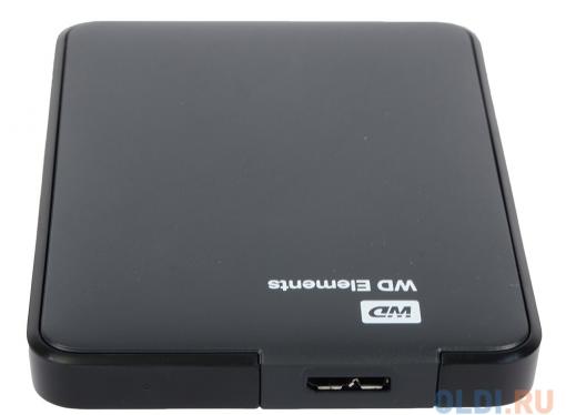 Внешний жесткий диск 1Tb WD WDBUZG0010BBK-WESN Elements Portable черный