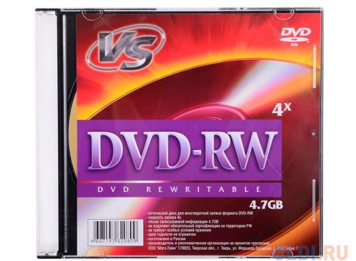DVD-RW VS 4.7Gb 4х Slim