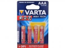 Батарейки VARTA MAX TECH AAA бл 4
