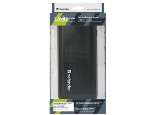 Внешний аккумулятор Defender Lavita 10400
