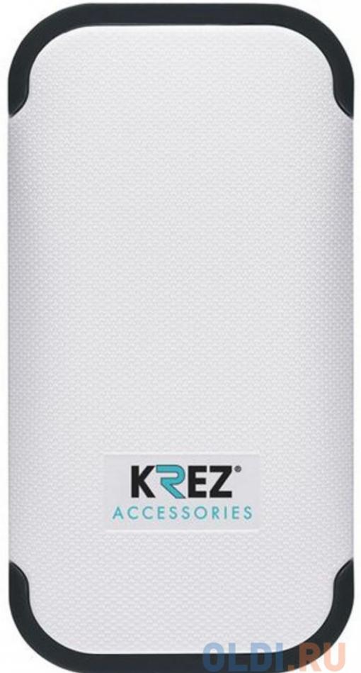 Портативное зарядное устройство Krez LI4401W 4400mAh белый
